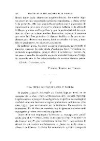 Una firma autógrafa del P. Ribera / Amalio Huarte | Biblioteca Virtual Miguel de Cervantes