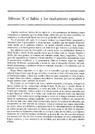 Alfonso X el Sabio y los traductores españoles / Mariano Brasa Díez | Biblioteca Virtual Miguel de Cervantes