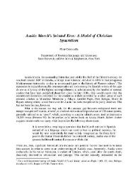 Ausiàs March's Sainted Eros: A Model of Christian Syncretism | Biblioteca Virtual Miguel de Cervantes