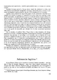 Substancia fugitiva / Concha Zardoya | Biblioteca Virtual Miguel de Cervantes