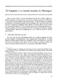 El "Güegüence" o la esencia mestiza de Nicaragua / Jorge Eduardo Arellano | Biblioteca Virtual Miguel de Cervantes