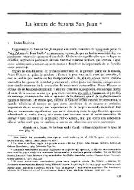 La locura de Susana San Juan / Liliana Befumo Boschi | Biblioteca Virtual Miguel de Cervantes
