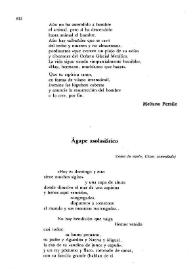 Ágape asolasiático / Juan Vicente Piqueras | Biblioteca Virtual Miguel de Cervantes