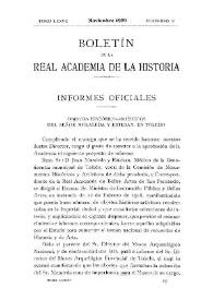 Objetos histórico-artísticos del Sr. Moraleda y Esteban, en Toledo / Jerónimo Becker | Biblioteca Virtual Miguel de Cervantes