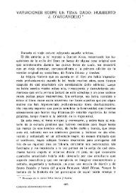 Variaciones sobre un tema dado: Humberto J. d' Arcángelo / Jorge A. Andrade | Biblioteca Virtual Miguel de Cervantes