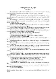 La larga siesta de papá / Juan Farias | Biblioteca Virtual Miguel de Cervantes