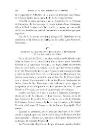 Comisión de Monumentos Históricos y Artísticos de la provincia de Cádiz [Sesión del 22/3/1919] | Biblioteca Virtual Miguel de Cervantes