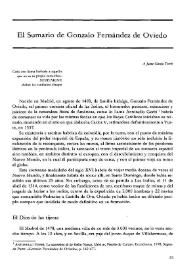 El Sumario de Gonzalo Fernández de Oviedo / Juan Gustavo Cobo Borda | Biblioteca Virtual Miguel de Cervantes
