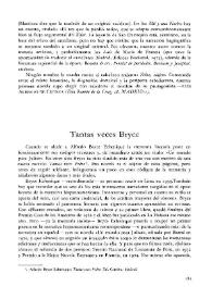 Tantas veces Bryce / Sabas Martín | Biblioteca Virtual Miguel de Cervantes