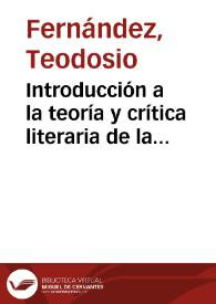 Introducción a la teoría y crítica literaria de la emancipación hispanoamericana | Biblioteca Virtual Miguel de Cervantes