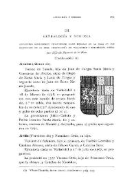 Genealogía y nobleza (Continuación) [II] / Alfredo Basanta de la Riva | Biblioteca Virtual Miguel de Cervantes