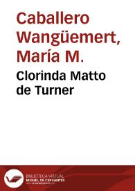 Clorinda Matto de Turner | Biblioteca Virtual Miguel de Cervantes