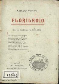 Florilegio / con una semblanza por Rubén Dario | Biblioteca Virtual Miguel de Cervantes