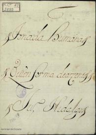 Quien forma de azentos : tonada humana / Ju. Hidalgo | Biblioteca Virtual Miguel de Cervantes