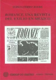 "Romance", una revista del exilio en México | Biblioteca Virtual Miguel de Cervantes