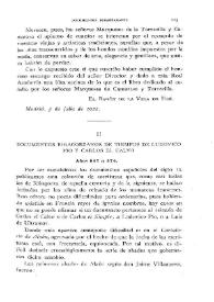 Documentos ribagorzanos de tiempos de Ludovico Pío y Carlos el Calvo [I] (años 817-876) / Manuel Serrano y Sanz | Biblioteca Virtual Miguel de Cervantes