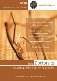 Sociología de las controversias científicas: SIDA, un debate silenciado / Silvia Giménez Rodríguez | Biblioteca Virtual Miguel de Cervantes