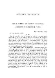 Epistolario (1825-1850) [selección] / selección de Alberto Palcos en Apéndice documental de "Historia de Esteban Echeverría" | Biblioteca Virtual Miguel de Cervantes