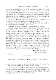 San Vicente Ferrer y las aljamas turolenses /  Antonio C. Floriano | Biblioteca Virtual Miguel de Cervantes