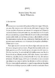 Ramón López Velarde / Xavier Villaurrutia | Biblioteca Virtual Miguel de Cervantes