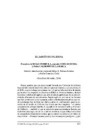"El jardín de Falerina". Francisco de Rojas Zorrilla, Antonio Coello Ochoa y Pedro Calderón de la Barca. Edición, introducción y notas de Felipe B. Pedraza Jiménez y Rafael González Cañal. (Barcelona: Octaedro, 2010) / Alba Urban Baños | Biblioteca Virtual Miguel de Cervantes