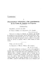 Documentos referentes a las postrimerías de la Casa de Austria en España [1697]. (Continuación) / Príncipe Adalberto de Baviera y Gabriel Maura Gamazo | Biblioteca Virtual Miguel de Cervantes