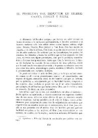 El problema del seductor en Kierke-Gaard, Proust y Rilke / por J.Rof Carballo | Biblioteca Virtual Miguel de Cervantes