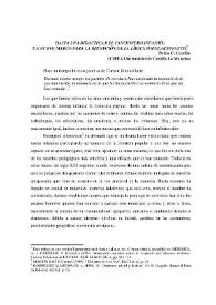 Hacía una didáctica del cancionero infantil : un nuevo marco para la recepción de la lírica popular infantil / Pedro C. Cerrillo | Biblioteca Virtual Miguel de Cervantes
