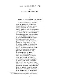 La agorera. II / por Rafael Soto Vergés | Biblioteca Virtual Miguel de Cervantes