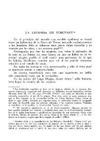 La leyenda del Yurupary | Biblioteca Virtual Miguel de Cervantes