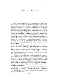 Leer filosofía / Fernando Savater | Biblioteca Virtual Miguel de Cervantes