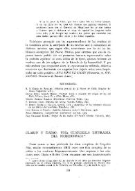 Clarín y Darío : una guerrilla literaria del Modernismo / Anna Wayne Ashmurst | Biblioteca Virtual Miguel de Cervantes