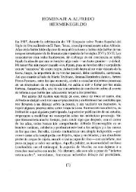 Homenaje a Alfredo Hermenegildo | Biblioteca Virtual Miguel de Cervantes