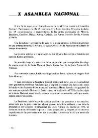 X Asamblea Nacional | Biblioteca Virtual Miguel de Cervantes