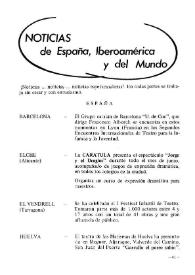 Noticias de España, Iberoamérica y del Mundo | Biblioteca Virtual Miguel de Cervantes