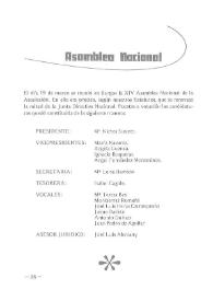 Boletín Iberoamericano de Teatro para la Infancia y la Juventud, núm. 17 (abril-junio 1980). Reunión de la Asamblea Nacional | Biblioteca Virtual Miguel de Cervantes