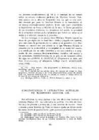 Circunstancia y literatura actuales de Ildefonso Manuel Gil | Biblioteca Virtual Miguel de Cervantes