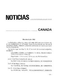 Boletín Iberoamericano de Teatro para la Infancia y la Juventud, núm. 30 (julio-septiembre 1983). Noticias | Biblioteca Virtual Miguel de Cervantes