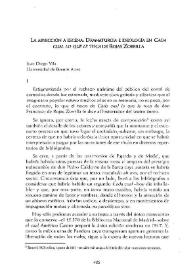 La abyección a escena : dramaturgia e ideología en "Cada cual lo que le toca" de Rojas Zorrilla / Juan Diego Vila | Biblioteca Virtual Miguel de Cervantes