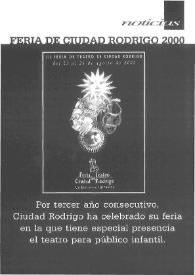 Boletín Iberoamericano de Teatro para la Infancia y la Juventud, núm. 2 (enero 2001). Noticias | Biblioteca Virtual Miguel de Cervantes