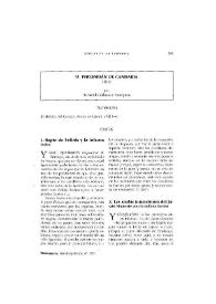 Philesbián de Candaria : (1542) [selección] / por Hernando Cabarcas Antequera, ed. | Biblioteca Virtual Miguel de Cervantes
