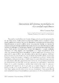Taxonomía del sistema monológico en "La verdad sospechosa" / Ellen Cressman Frye | Biblioteca Virtual Miguel de Cervantes