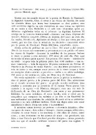 Ramón de Garciasol : Del amor y del camino [Reseñas] / Jacinto López Gorgé | Biblioteca Virtual Miguel de Cervantes
