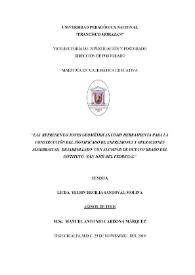 Las representaciones geométricas como herramienta para la construcción del significado de expresiones y operaciones algebraicas, desarrollado con alumnos del octavo grado del Instituto "San José del Pedregal" | Biblioteca Virtual Miguel de Cervantes