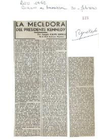 La mecedora del Presidente Kennedy / por Joaquín Calvo-Sotelo | Biblioteca Virtual Miguel de Cervantes