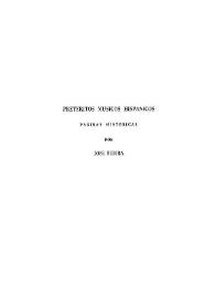 Pretéritos músicos hispanos: Páginas históricas / por José Subirá | Biblioteca Virtual Miguel de Cervantes