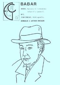 Babar : revista de literatura infantil y juvenil. Núm. 2, junio 1989 | Biblioteca Virtual Miguel de Cervantes