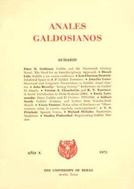 Anales galdosianos. Año V, 1970 | Biblioteca Virtual Miguel de Cervantes