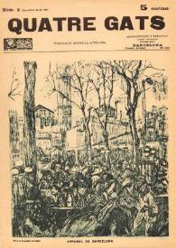 Quatre gats. Publicació artística-literària. Núm. 8 Dijous 30 de març, 1899 | Biblioteca Virtual Miguel de Cervantes