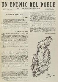 Un enemic del Poble : fulla de subversió espiritual. Núm. 12, febrer de 1918 | Biblioteca Virtual Miguel de Cervantes